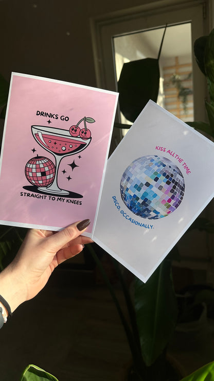 Kissco inspired Art Prints