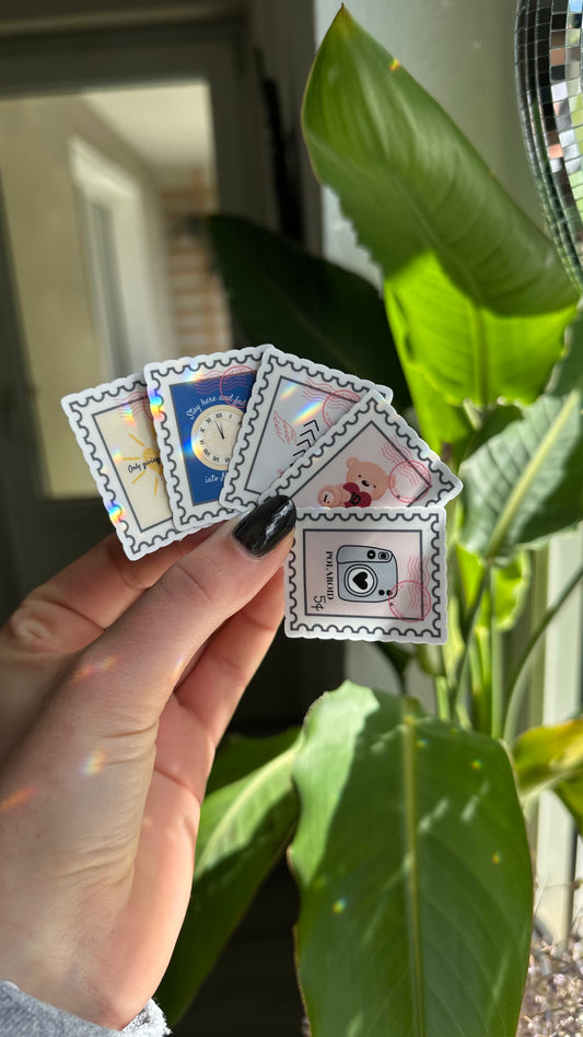 Liam inspired stamp stickers