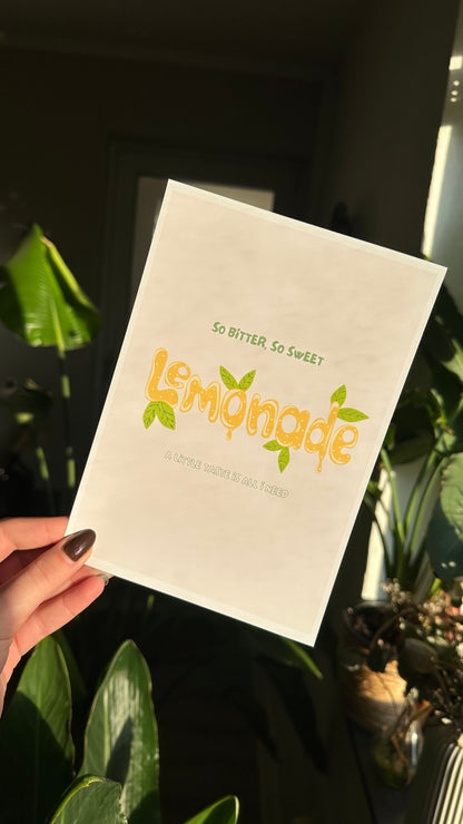 Lemonade inspired art prints