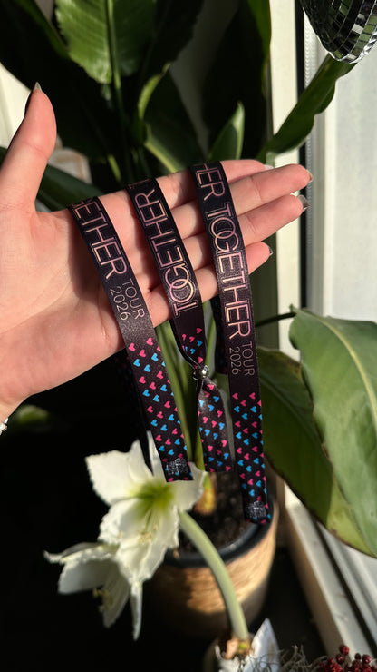 Together tour 2026 Festival Wristband
