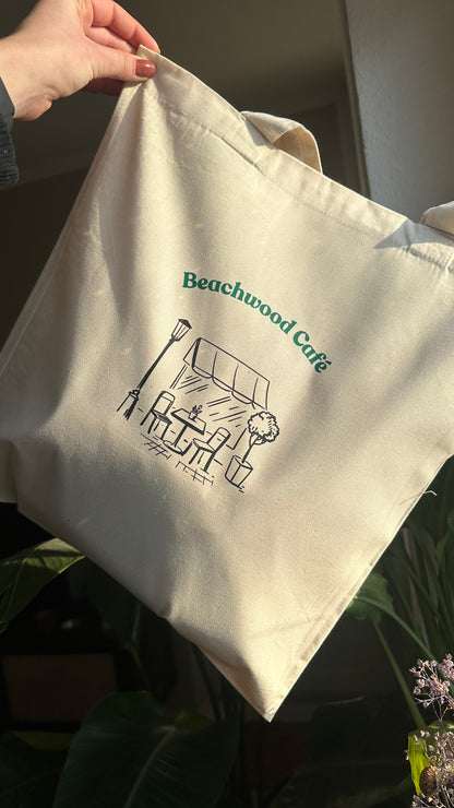 Beachwood Café tote bag