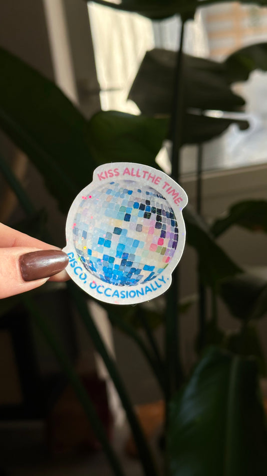 Hs Disco glitter sticker
