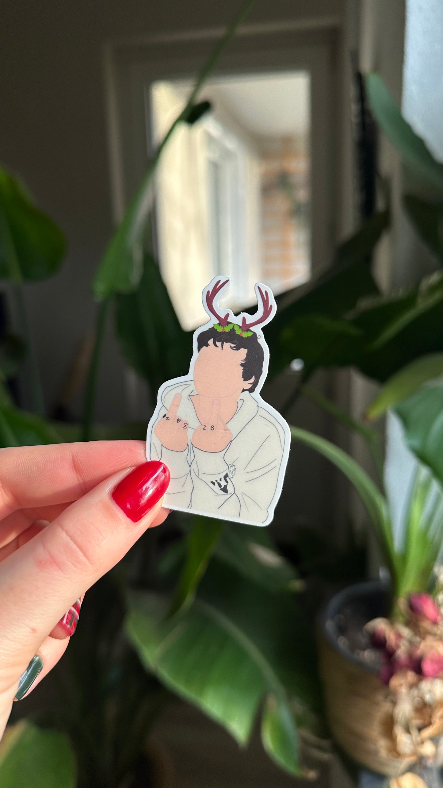 Christmas Louis stickers waterproof