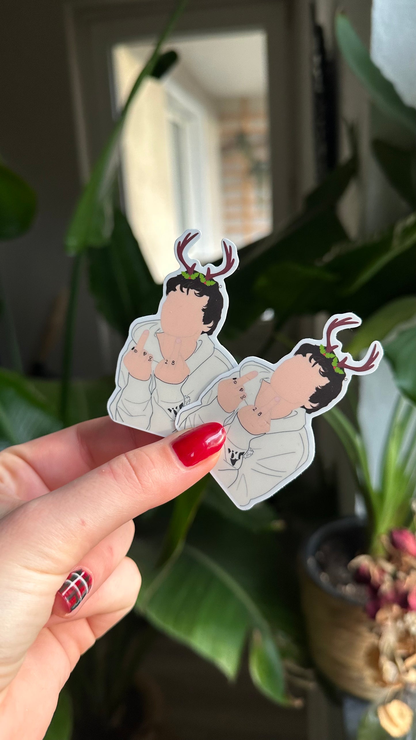 Christmas Louis stickers waterproof