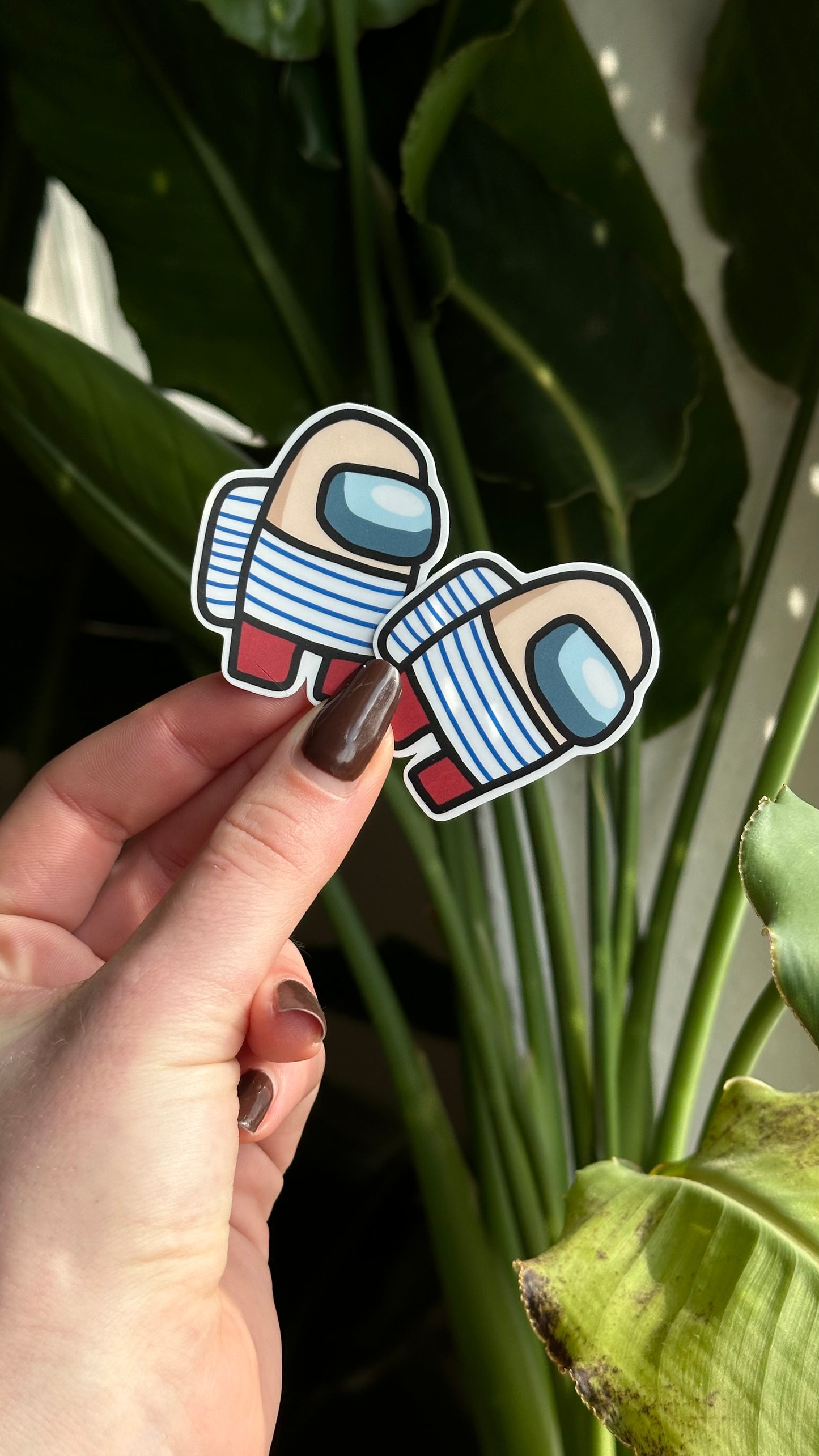 Louis imposter waterproof sticker