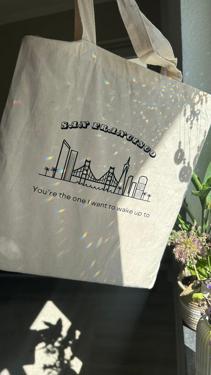 San Fransisco tote bag