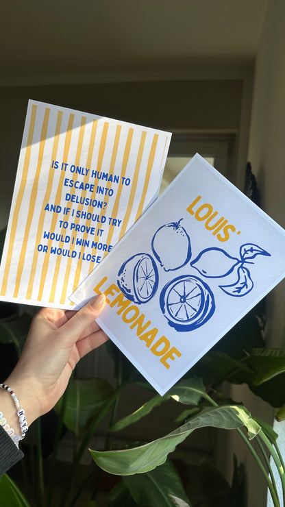Lemonade inspired art prints 2