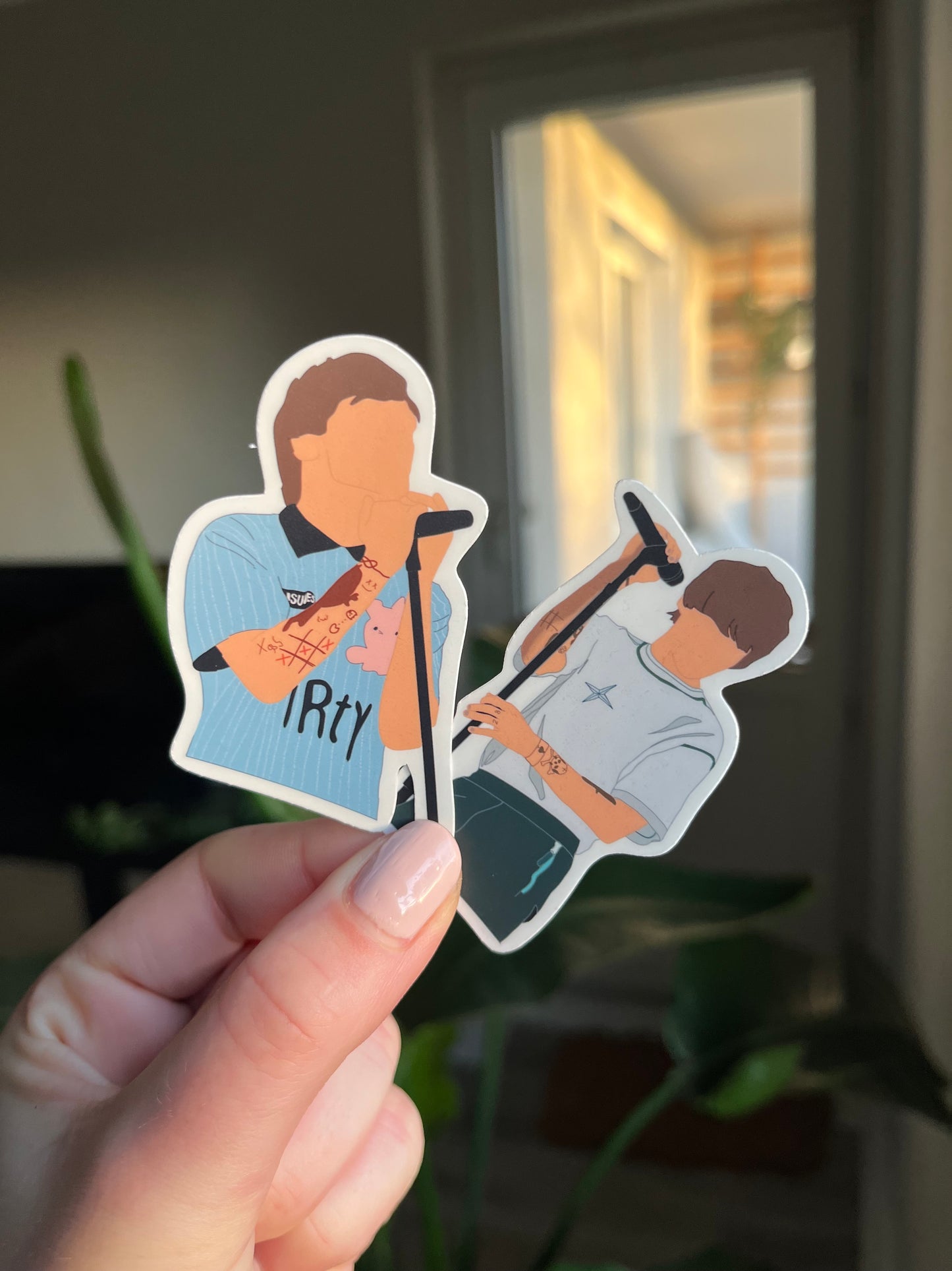 Waterproof Louis fitfwt stickers