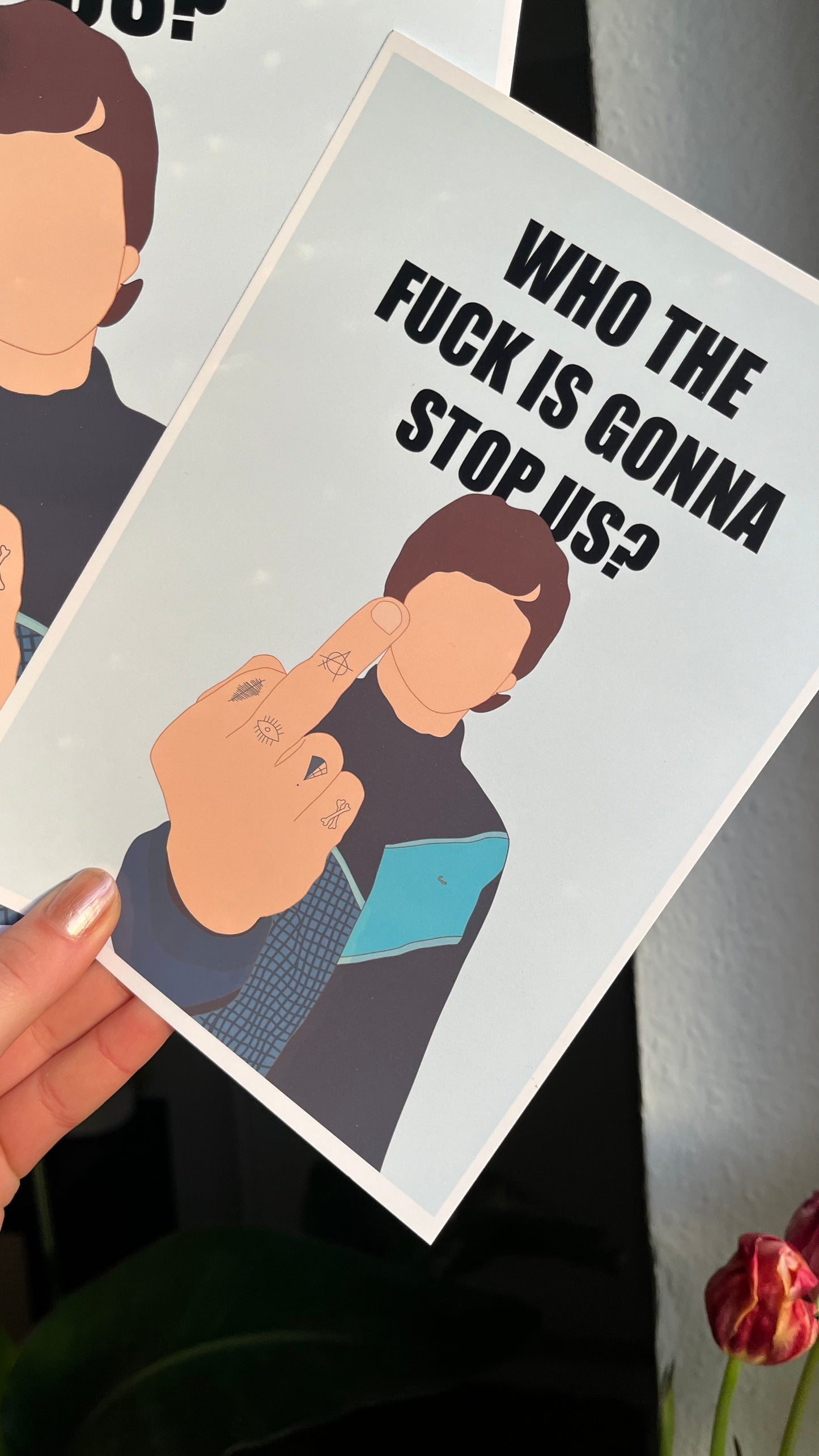 Who is gonna stop us Print