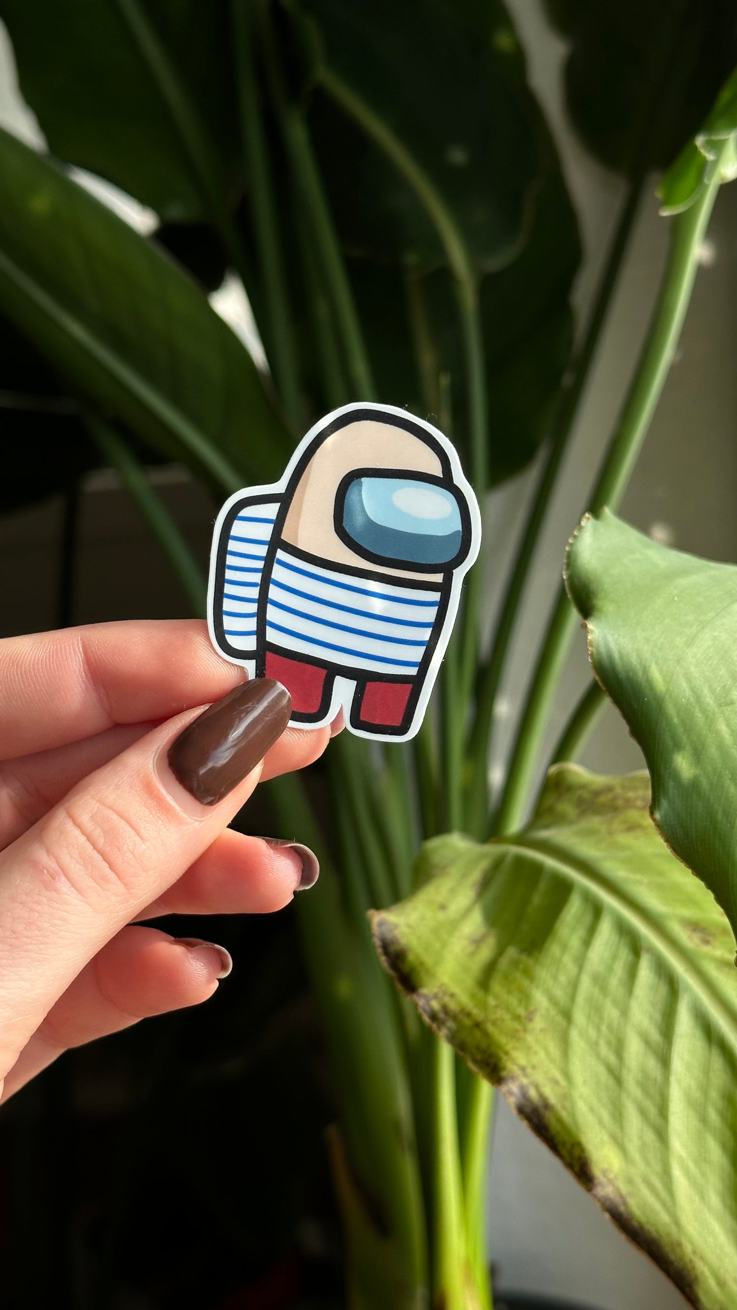 Louis imposter waterproof sticker