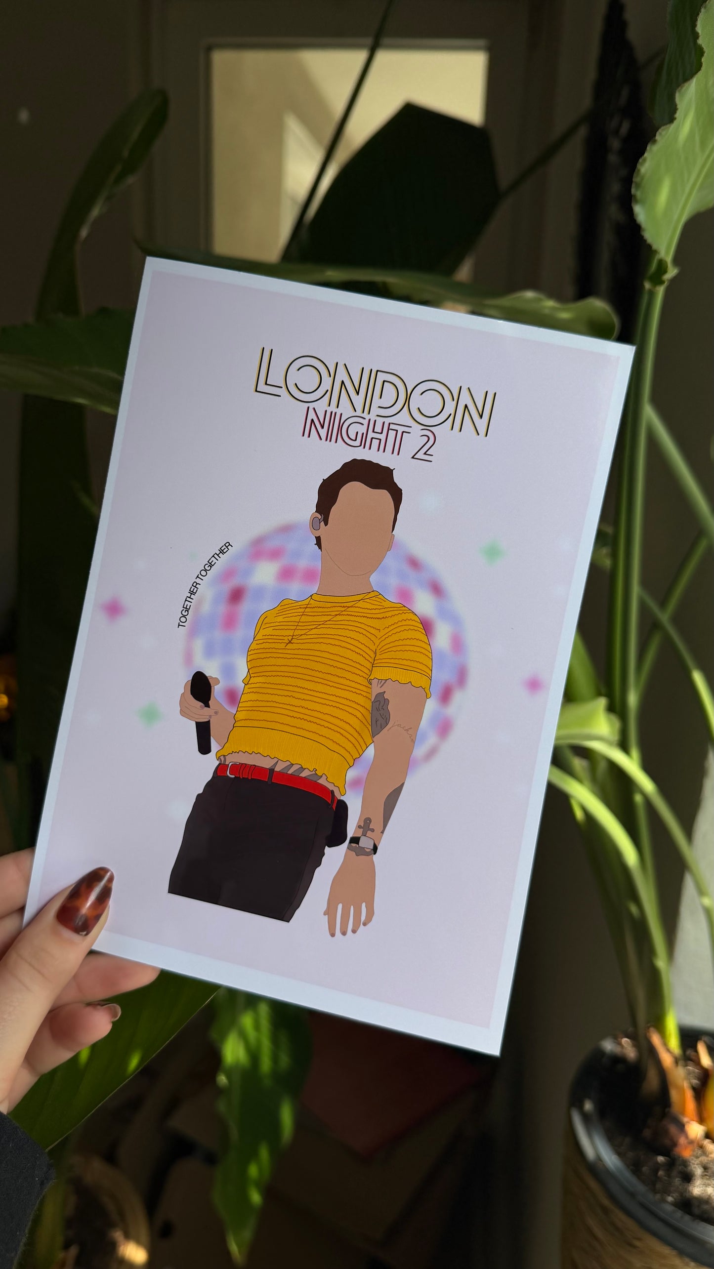 Together tour London outfit Art Prints