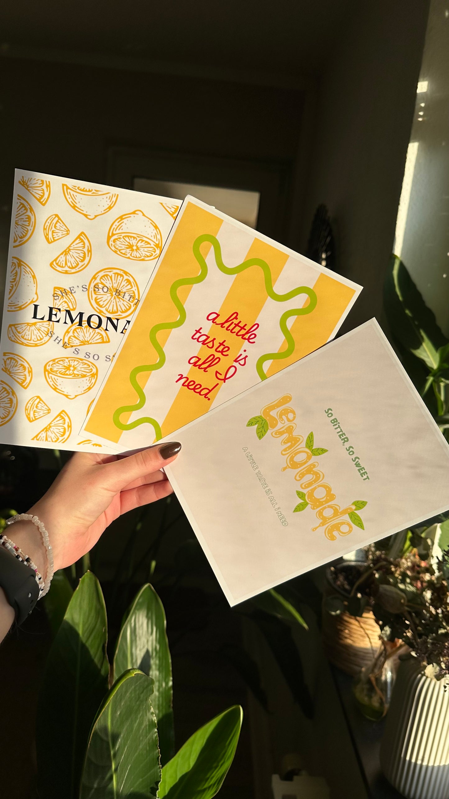 Lemonade inspired art prints