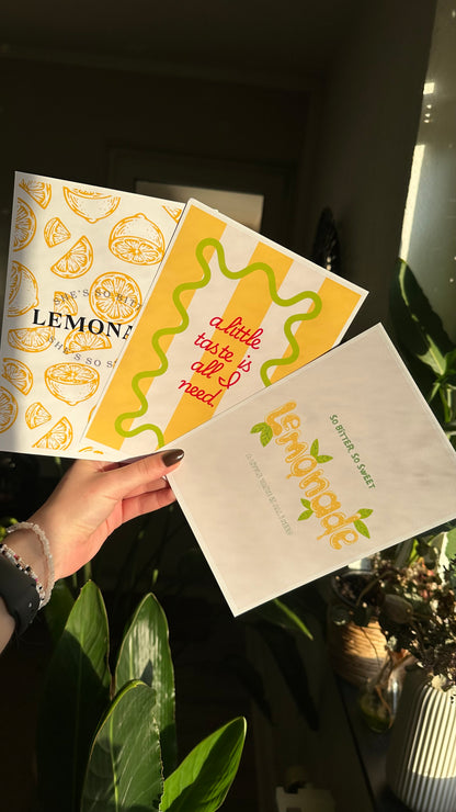 Lemonade inspired art prints