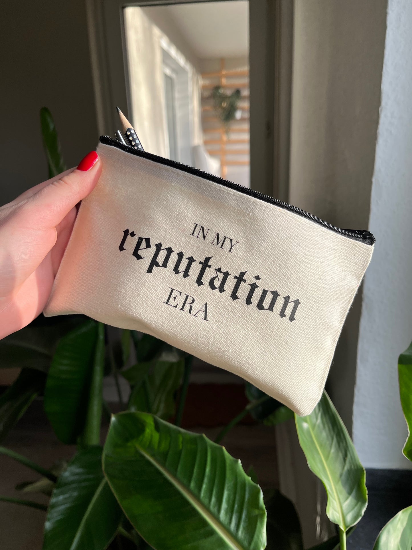 reputation makeup bag