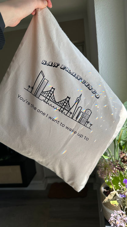 San Fransisco tote bag