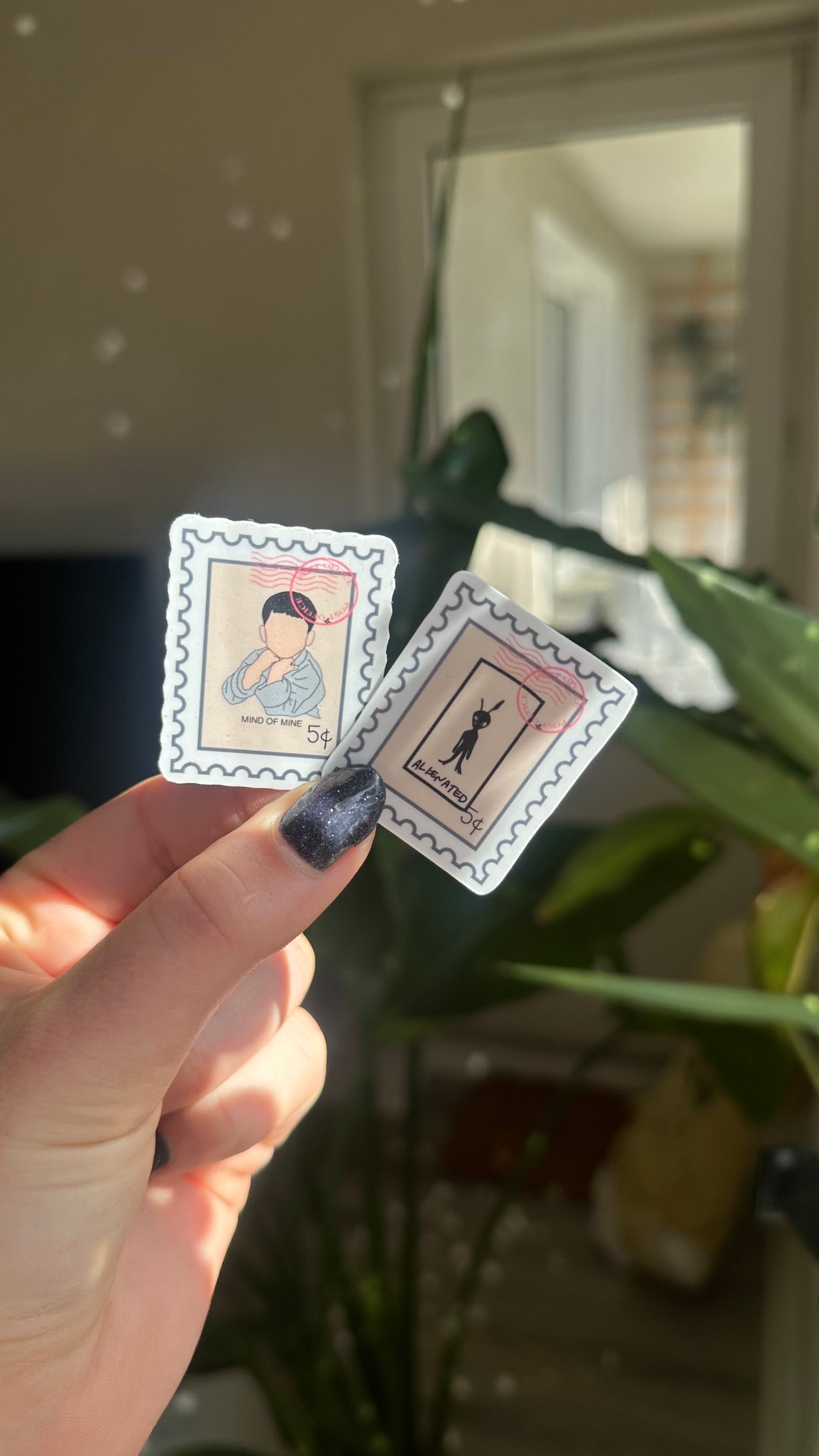Zayn inspired stamp stickers