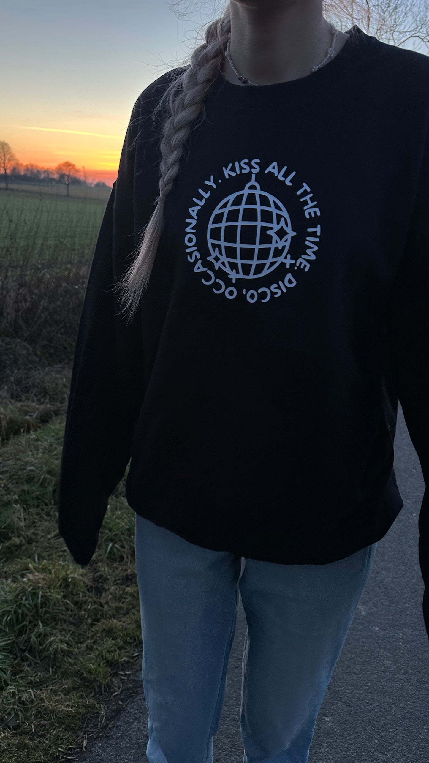 Disco occasionally crewneck
