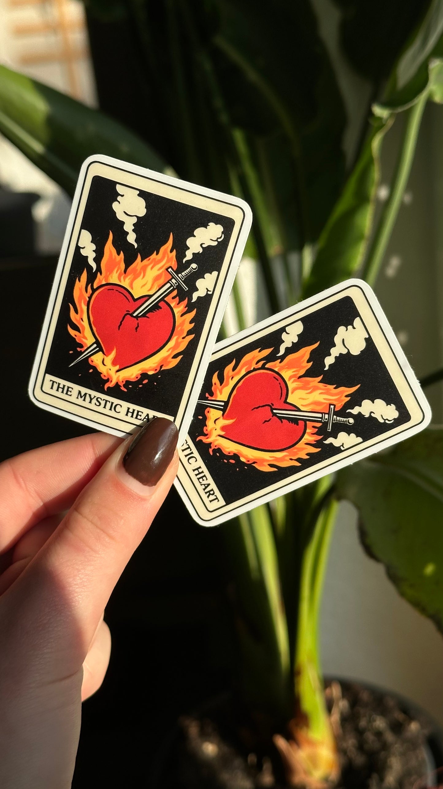 Tarot cards stickers waterproof