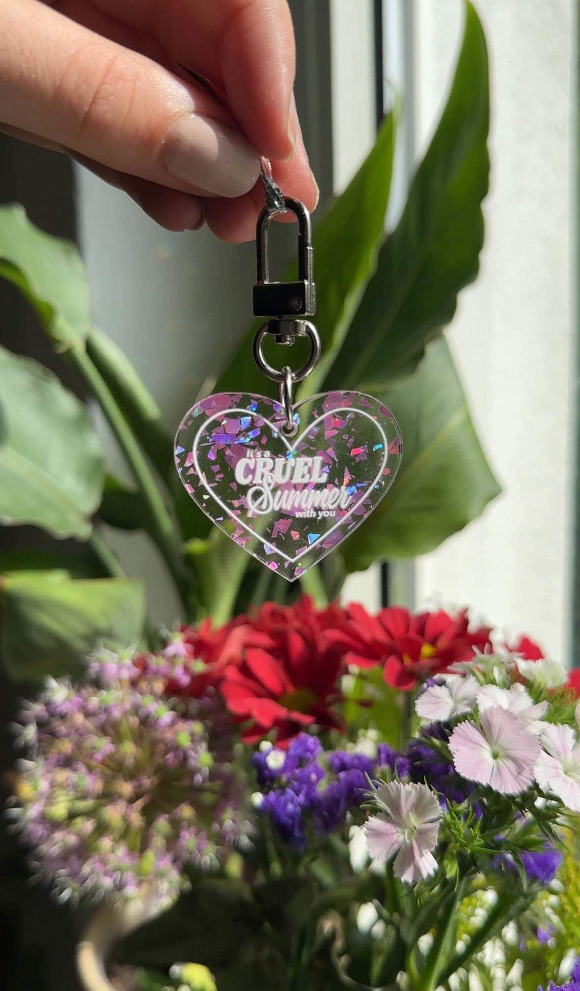 Cruel summer keychain