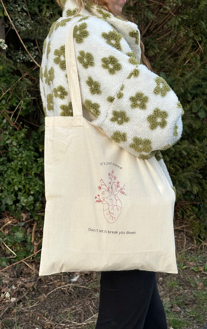 Science tote bag