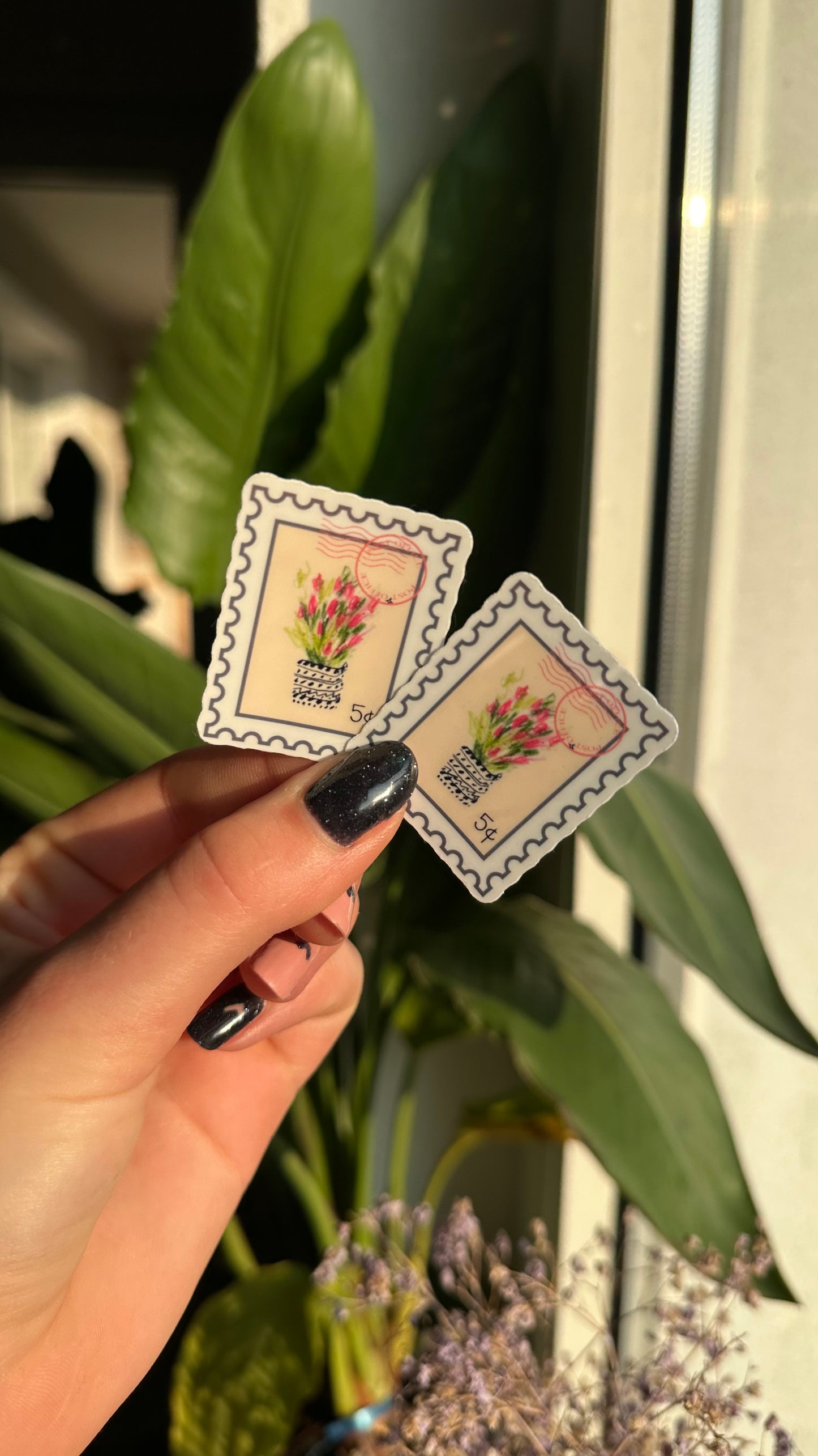 Fruitman inspired stamp stickers