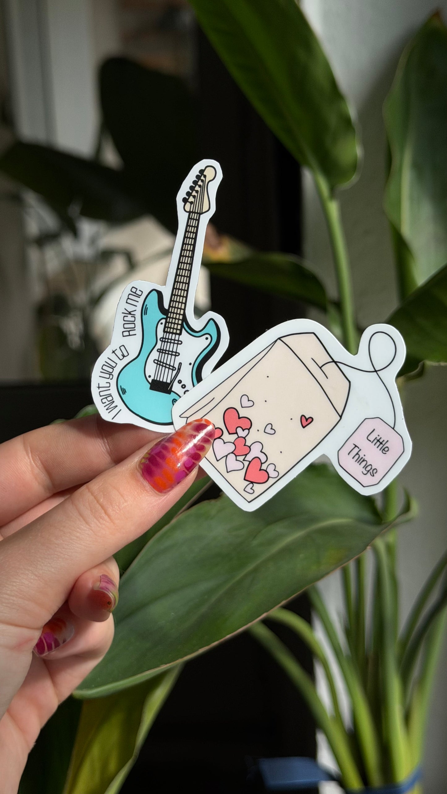 TMH inspired stickers waterproof