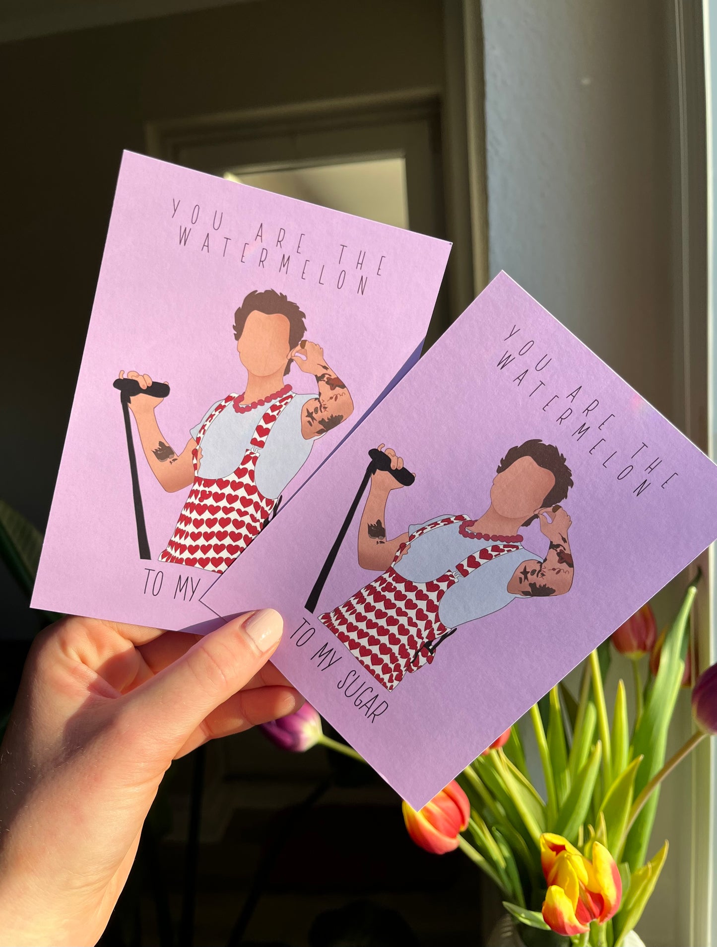 Harry Adore you/Valentines day cards/ Greeting cards