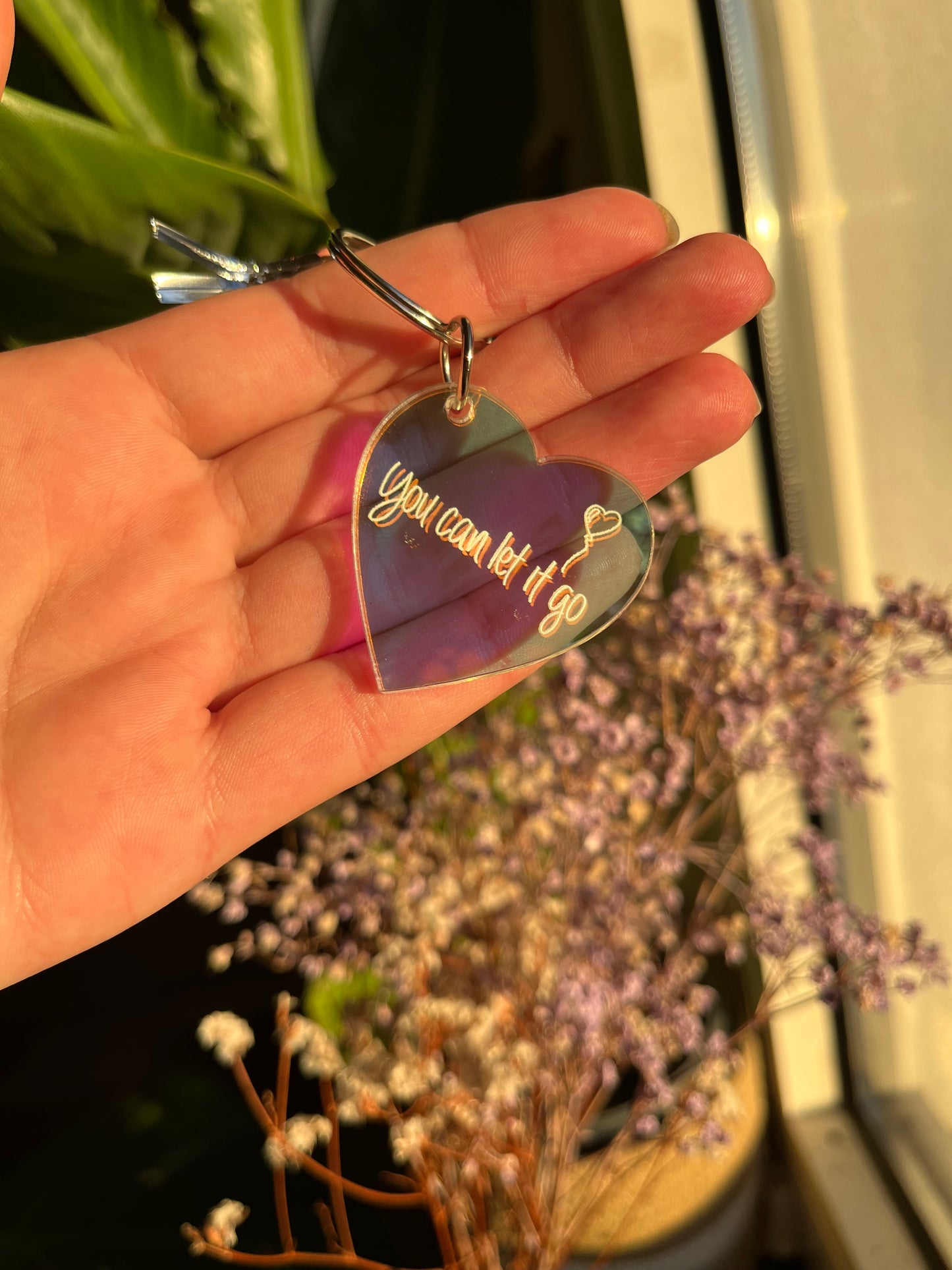 Matilda holographic keychain