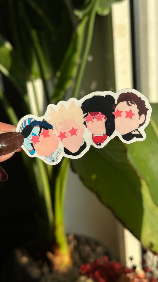 EAS heads waterproof stickers