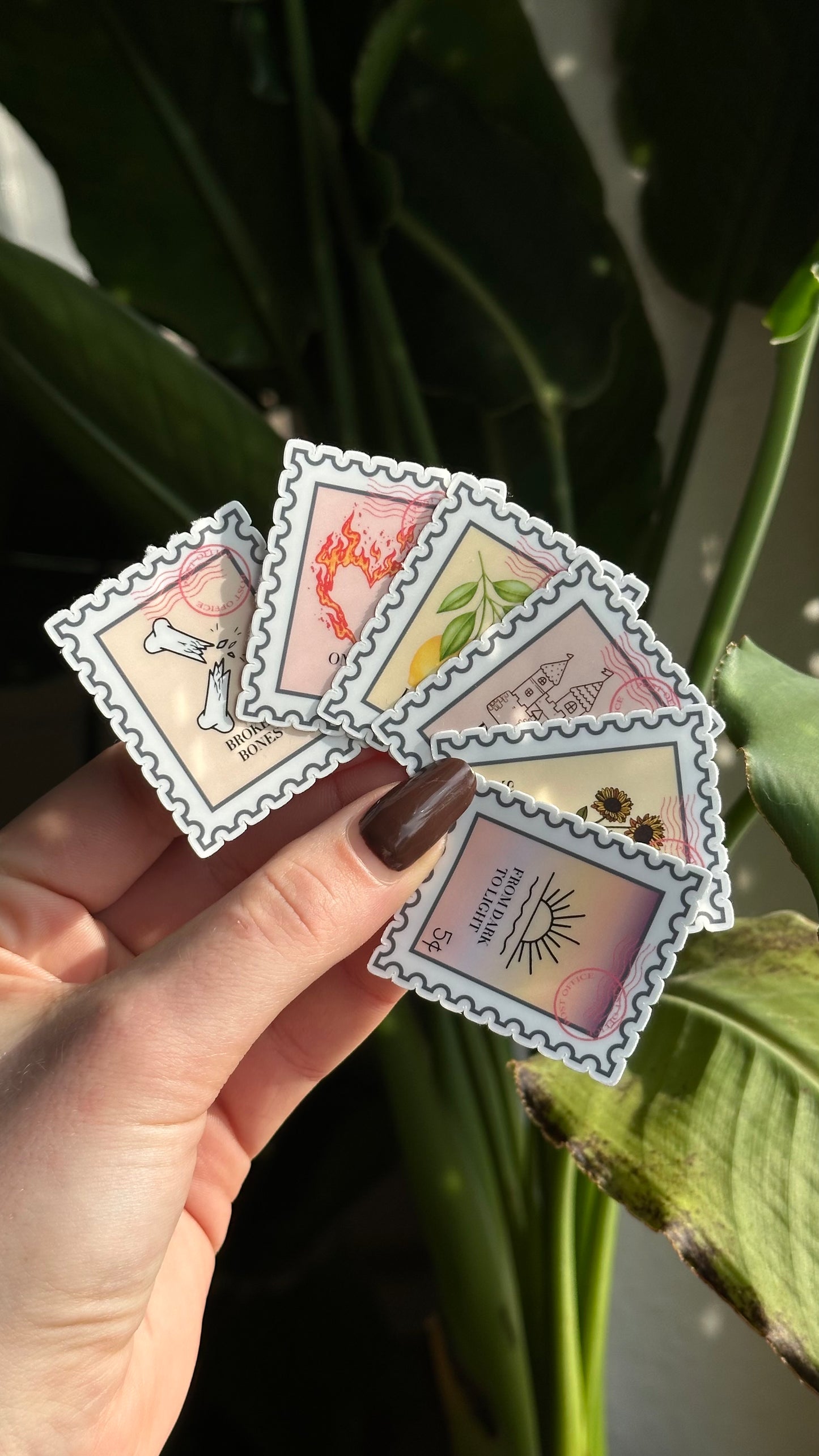 LT hdigh inspired Stamp Stickers