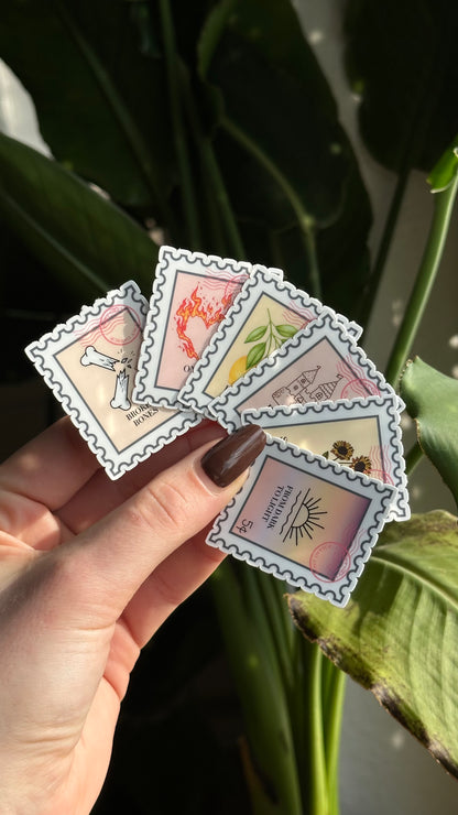LT hdigh inspired Stamp Stickers