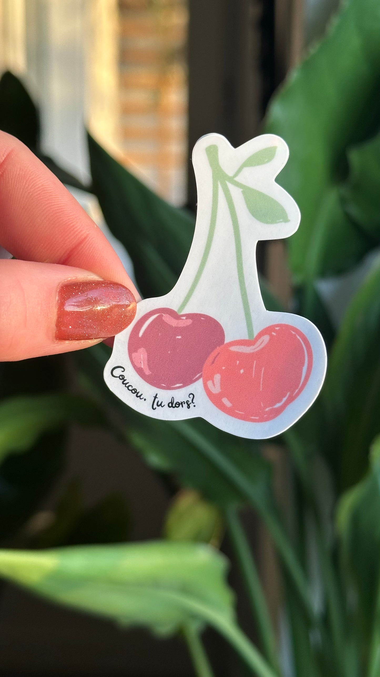 Cherry CouCou Sticker