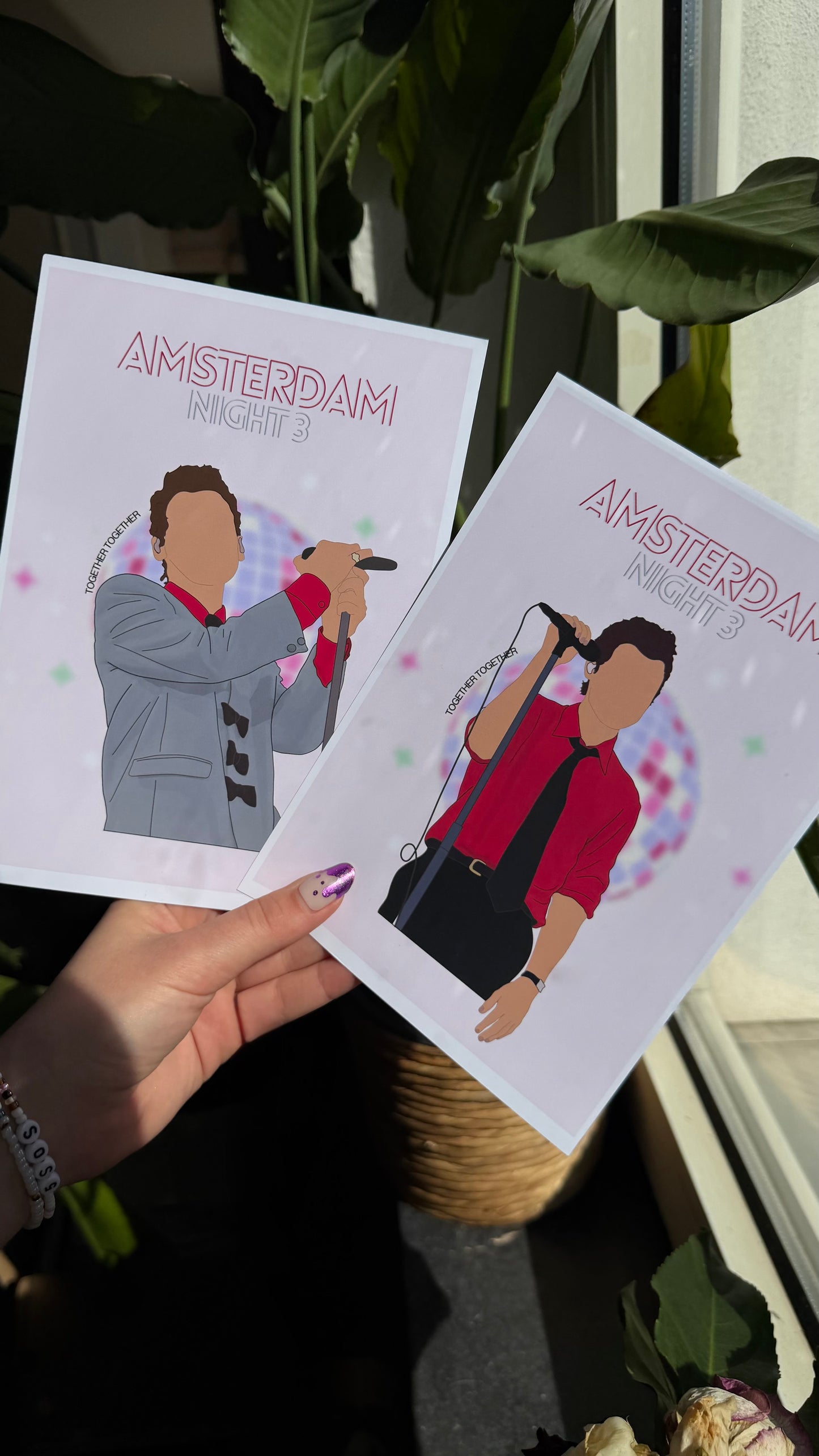 Together tour Amsterdam outfit Art Prints