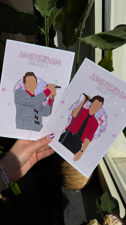 Together tour Amsterdam outfit Art Prints