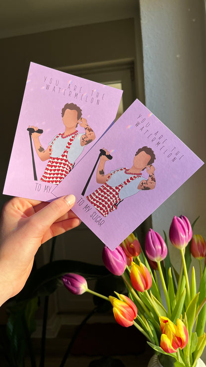 Harry Adore you/Valentines day cards/ Greeting cards