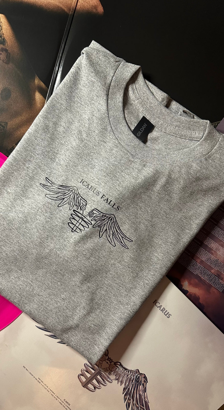 Icarus falls tshirt