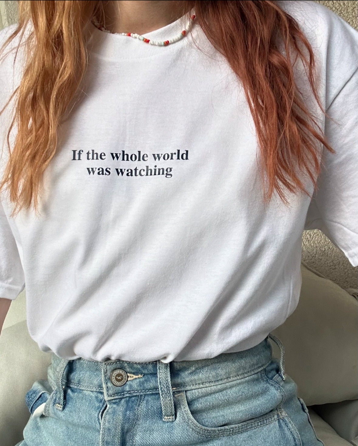 This town Backprint tshirt