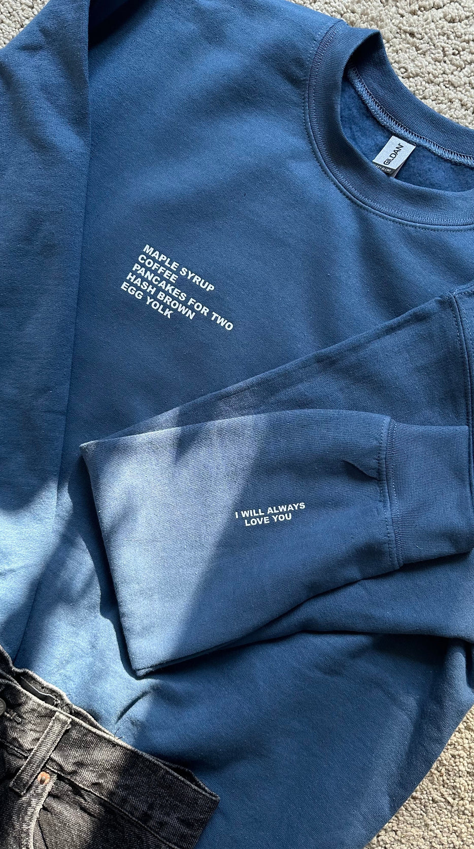 Keep driving crewneck (rts)