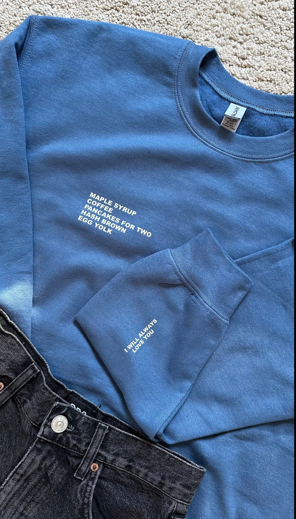 Keep driving crewneck (rts)