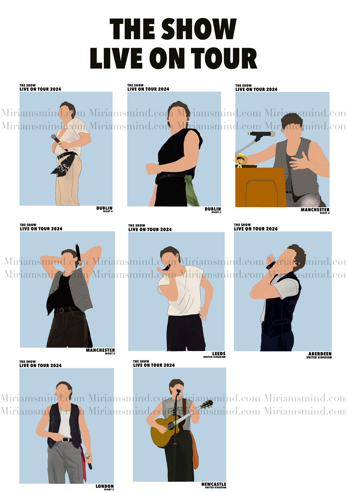 NH The Show LOT Art Prints