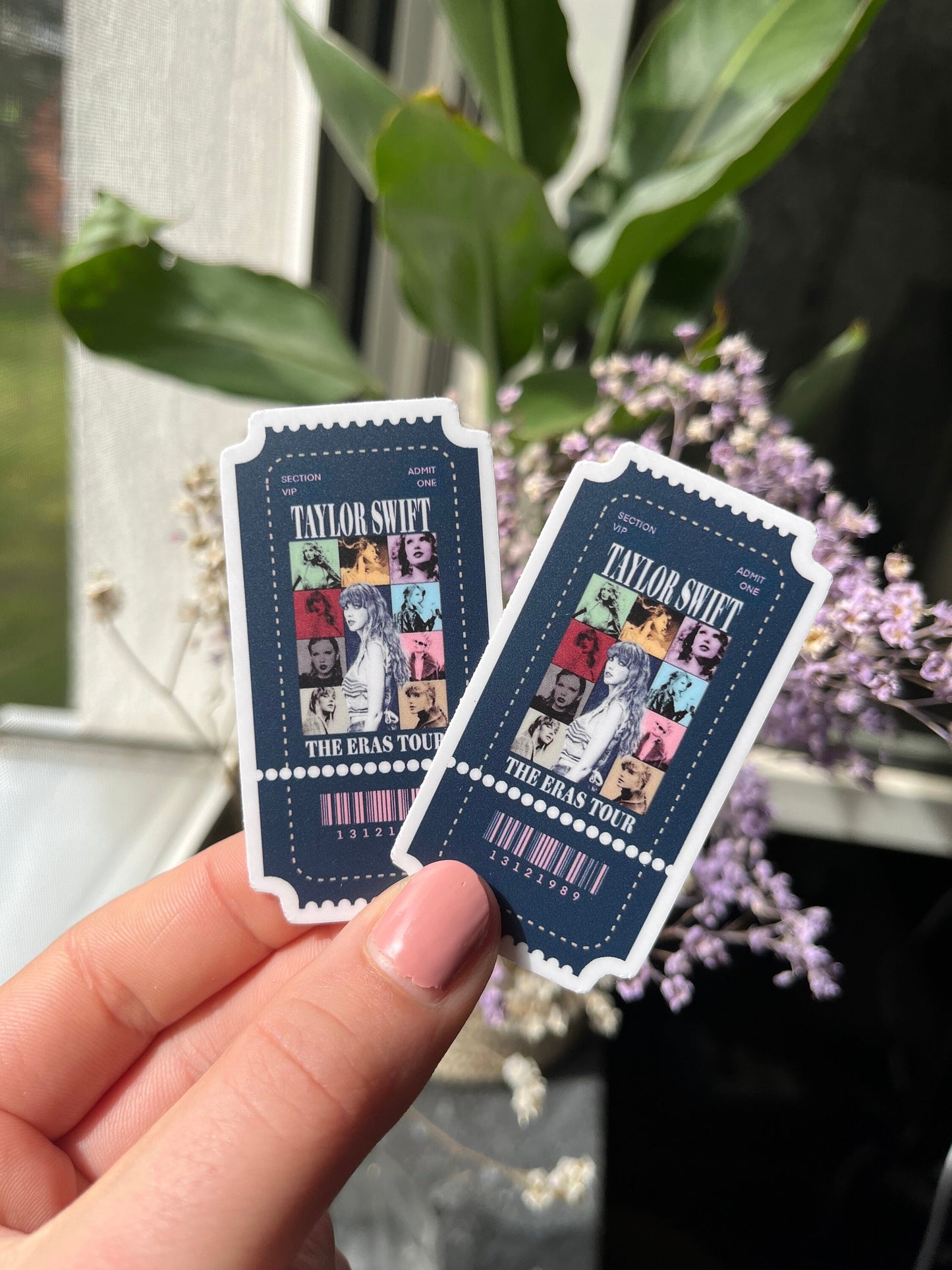 Waterproof Taylor Eras Tour Ticket Sticker