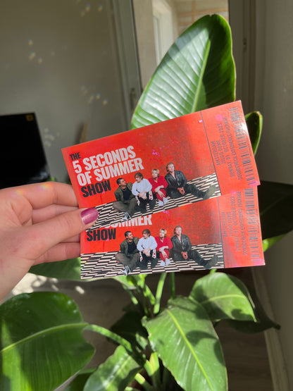 5sos Show Tour 2023 Ticket personalisierbar