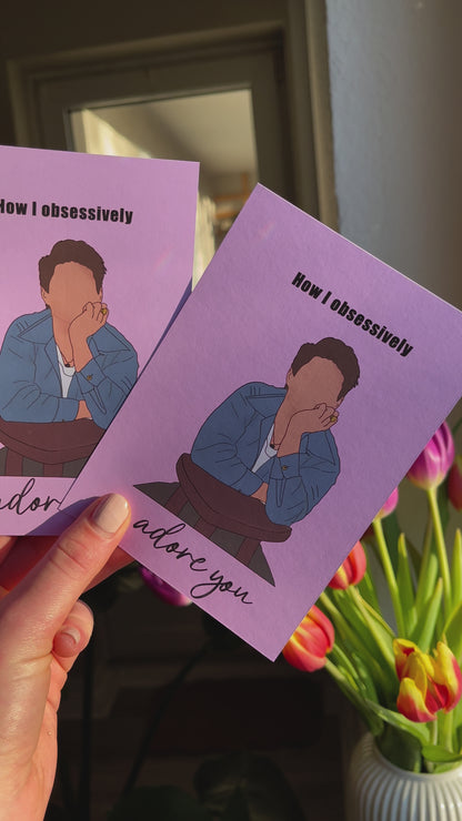 Niall Adore you/Valentines day cards/ Greeting cards