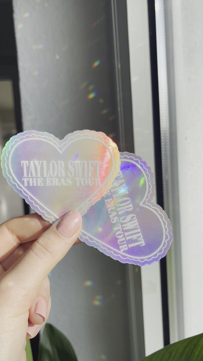 eras Tour holographic Stickers