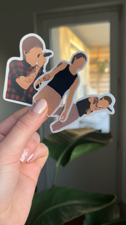 Waterproof Louis fitfwt stickers