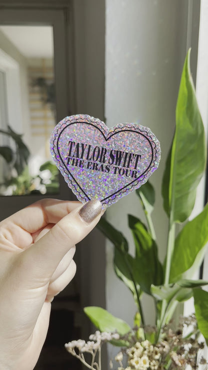 Eras Tour glitter Sticker waterproof