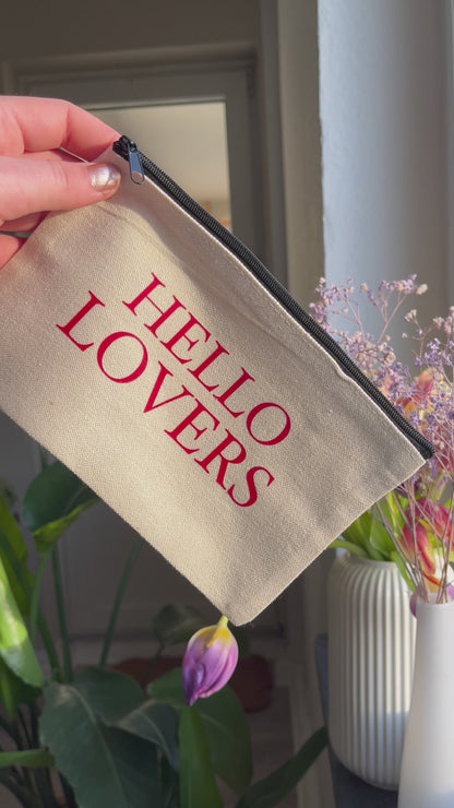 Hello lovers makeup bag