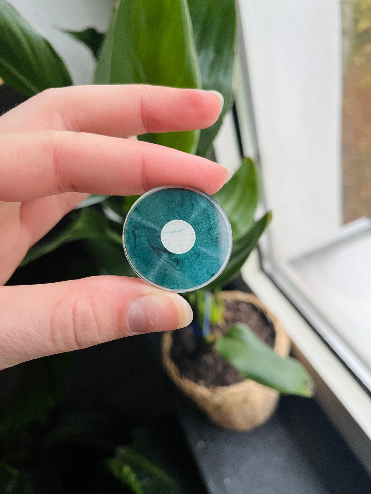 Midnight Vinyl PIN Jade Green