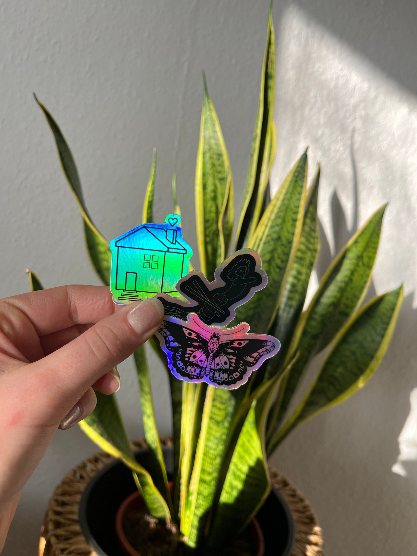 Waterproof holographic Sticker