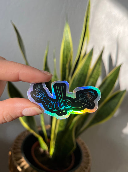 Waterproof holographic Sticker